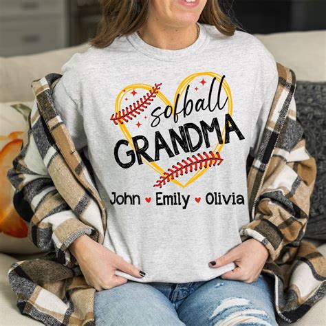 softball grandma shirts