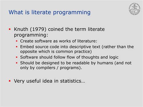 software documentation literate programming Kindle Editon