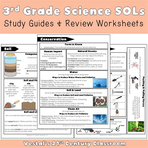 sol study guide 3rd grade Epub