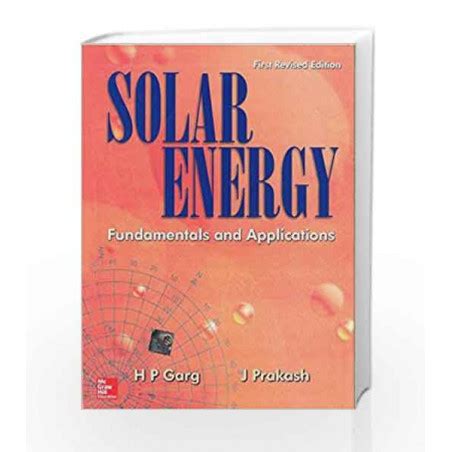solar energy fundamentals and application hp garg j prakash pdf Epub
