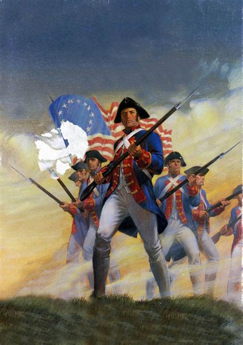 soldiers of the revolutionary war general military Kindle Editon