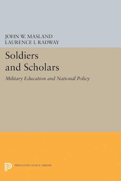 soldiers scholars military education princeton Doc