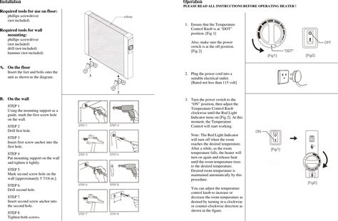 soleus heater owners manual Reader