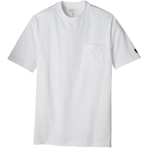 solid mens white tee shirts with pockets