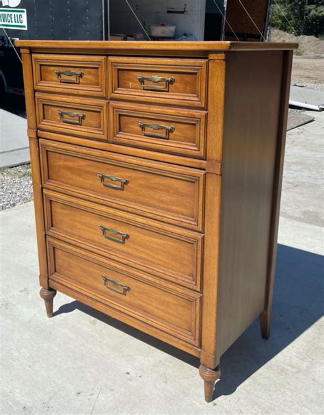 solid wood tall dresser