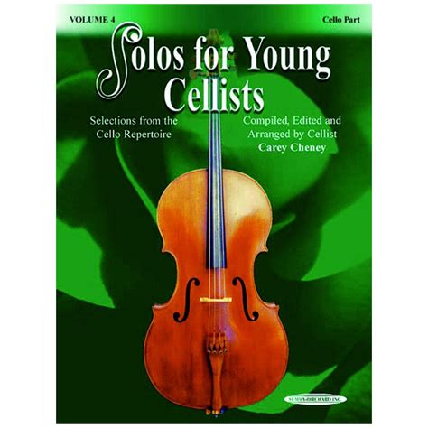 solos for young cellists cello part and piano acc volume 4 PDF