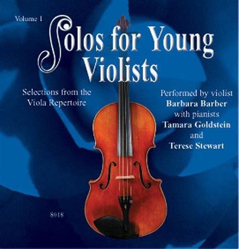 solos for young violists vol 1 selections from the viola repertoire Reader