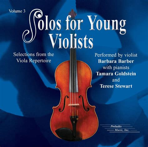 solos for young violists vol 3 selections from the viola repertoire Reader