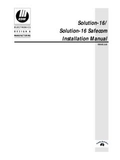 solution 16 installation manual Kindle Editon