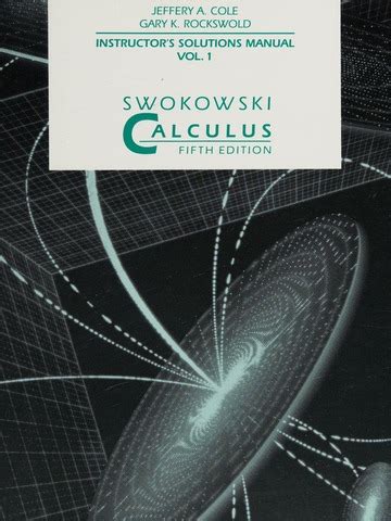 solution for calculus fifth edition by swokowski Doc