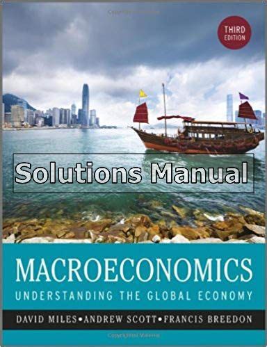 solution for macroeconomics understanding the global economy PDF