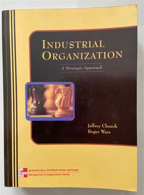 solution industrial organization a strategic approach PDF