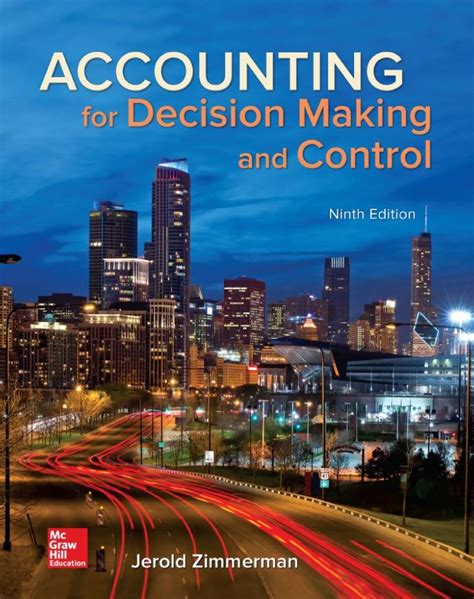 solution manual accounting for decision making control Kindle Editon