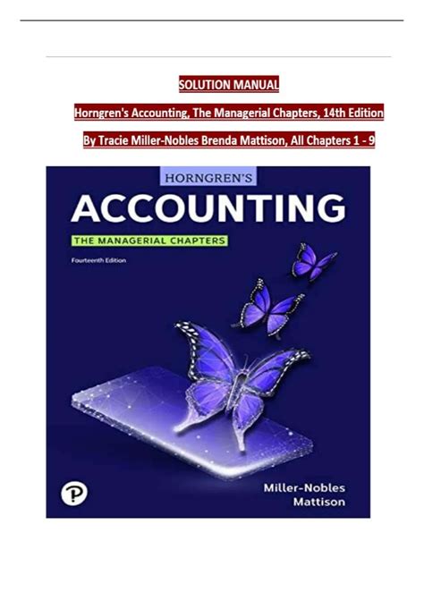 solution manual accounting principle edition 1 Doc