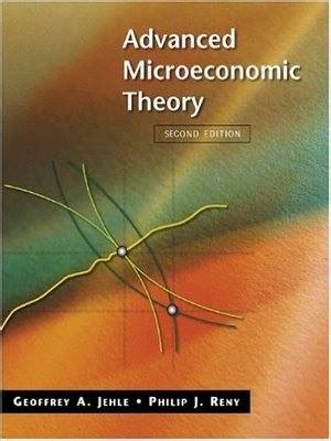solution manual advanced microeconomic theory jehle reny Reader