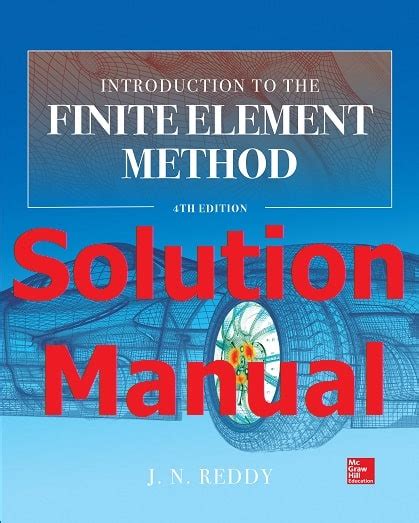 solution manual an introduction finite element Reader