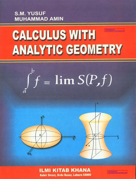 solution manual calculus by s m yusuf Kindle Editon