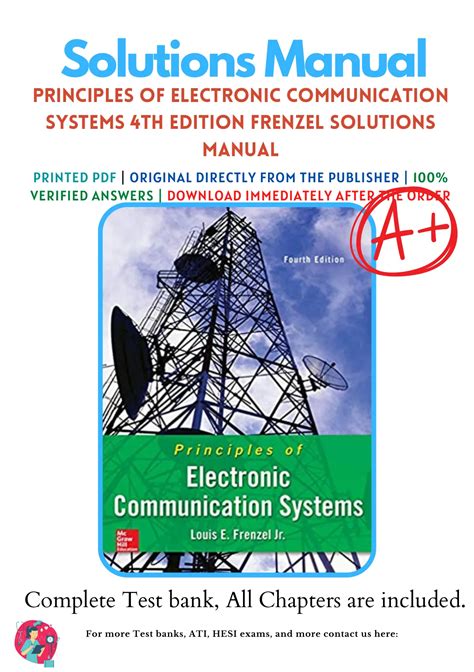 solution manual comunication electronics 2nd by frenzel Reader