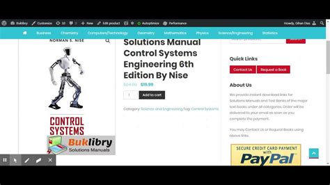 solution manual control systems engineering 6th edition PDF