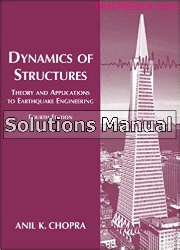 solution manual dynamics of structures chopra 4th Reader