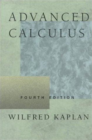 solution manual for advanced calculus kaplan PDF