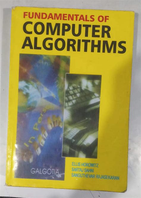 solution manual for fundamentals of computer algorithms by sahni PDF