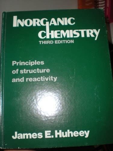 solution manual for inorganic chemistry james huheey Reader