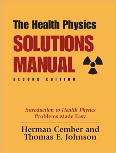 solution manual for joseph hanley medical physics Doc