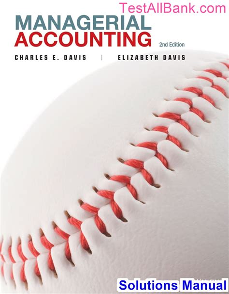 solution manual for managerial accounting second edition Epub