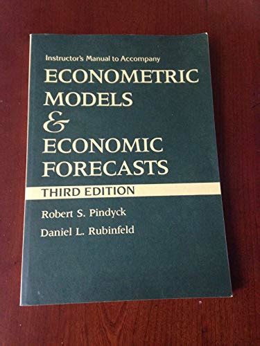 solution manual for pindyck rubinfeld forecasts Reader