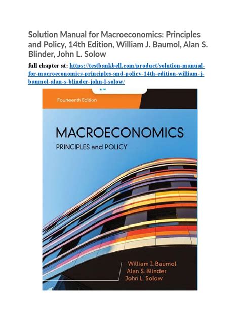 solution manual for principles of macroeconomics pdf Doc