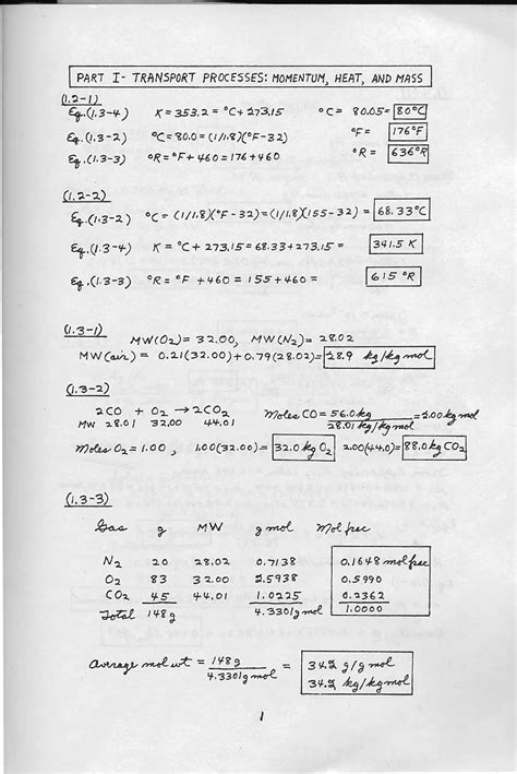 solution manual for transport phenomena geankoplis Doc