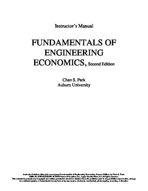 solution manual fundamentals of engineering economics 2nd edition Kindle Editon