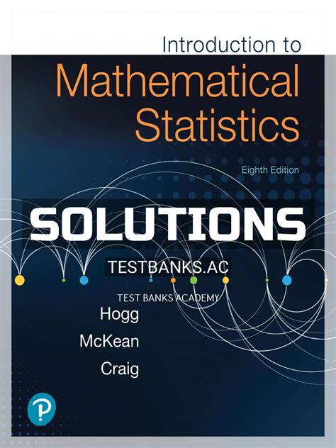 solution manual introduction mathematical statistics hogg craig Kindle Editon