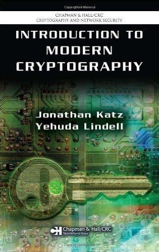 solution manual introduction to modern cryptography PDF