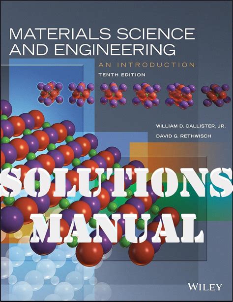 solution manual materials science engineering an introduction Doc