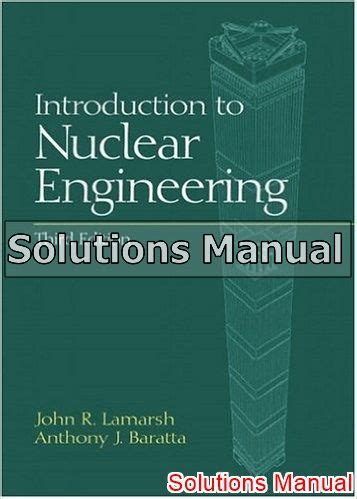 solution manual of nuclear engineering lamarsh pdf Epub