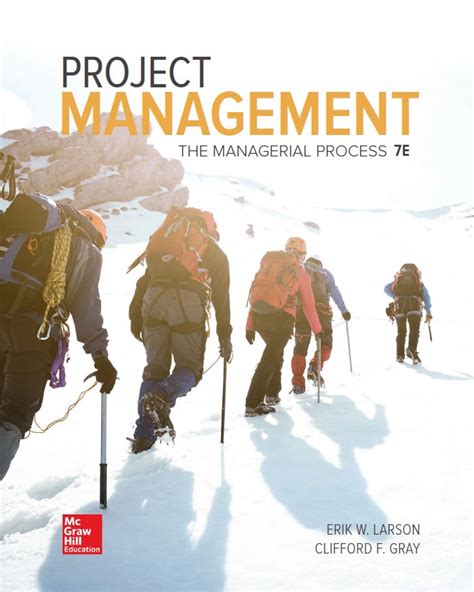 solution manual project management the managerial process PDF