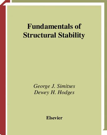 solution manual structural stability hodges Reader