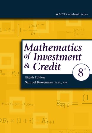 solution manual to mathematics for investment and credit Reader