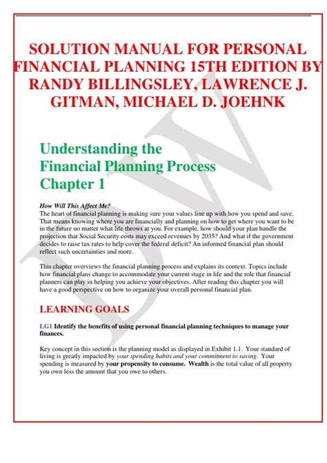 solution of gitman financial management 13 edition Reader