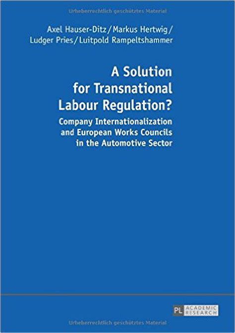 solution transnational labour regulation german Epub