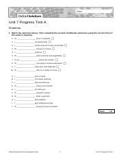 solutions advanced progress tests unit 7 answer Kindle Editon