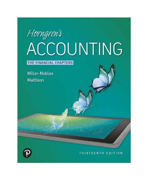 solutions horngren financial accounting Kindle Editon