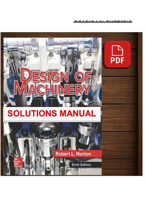 solutions manual design of machinery PDF