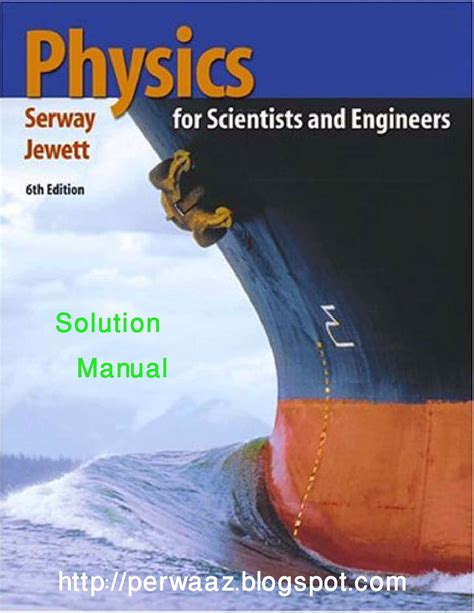 solutions manual for physics for scientists engineers PDF