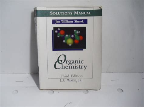 solutions manual organic chemistry jan william simek Reader