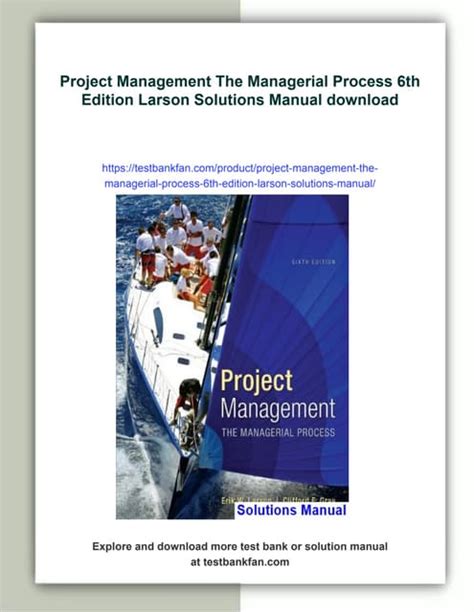 solutions manual project management managerial Reader