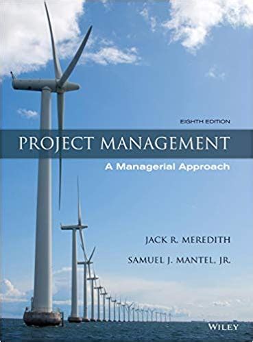 solutions manual project management managerial approach 8th Epub