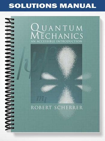 solutions manual quantum mechanics scherrer Epub